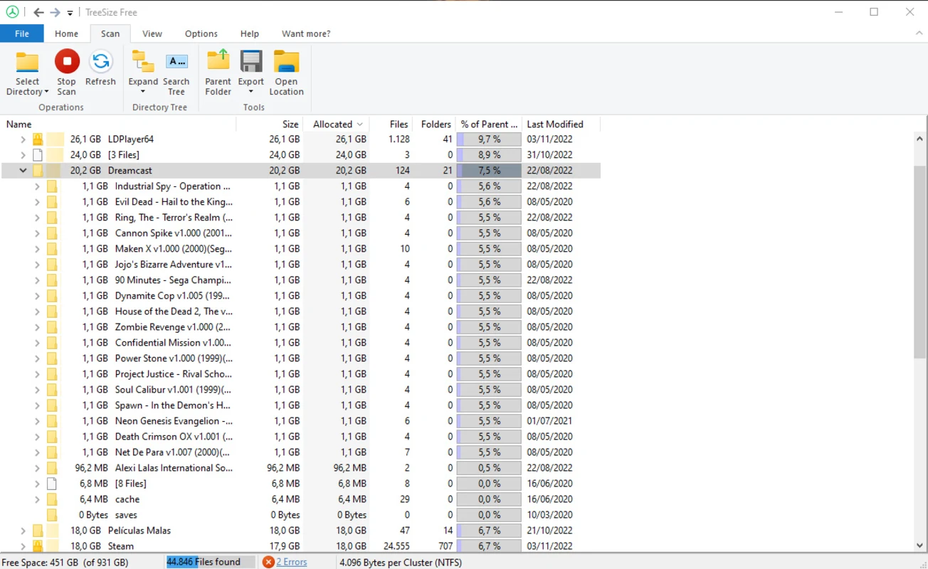 High-velocity file search interface with advanced filtering options